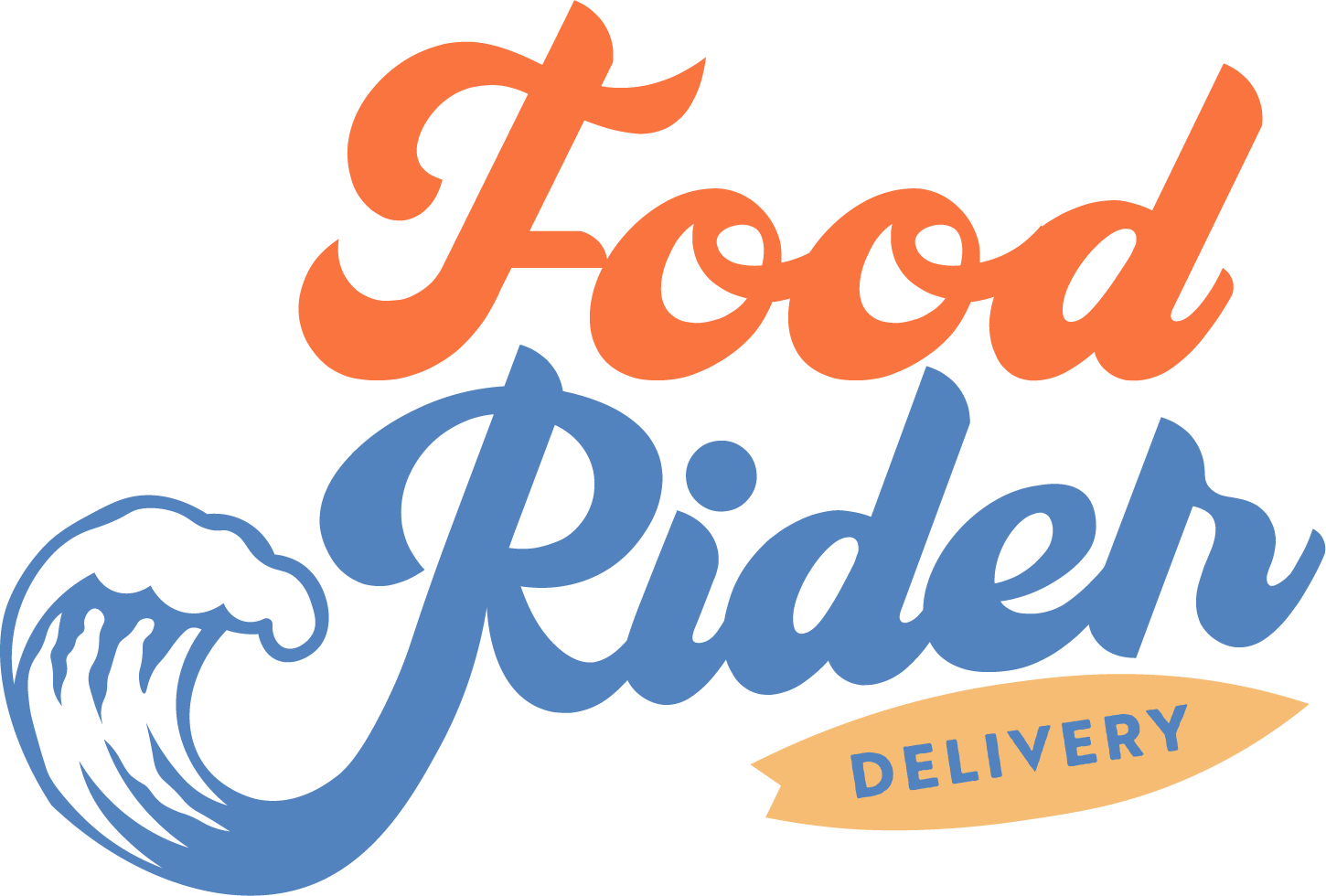 Food Rider Delivery Logo